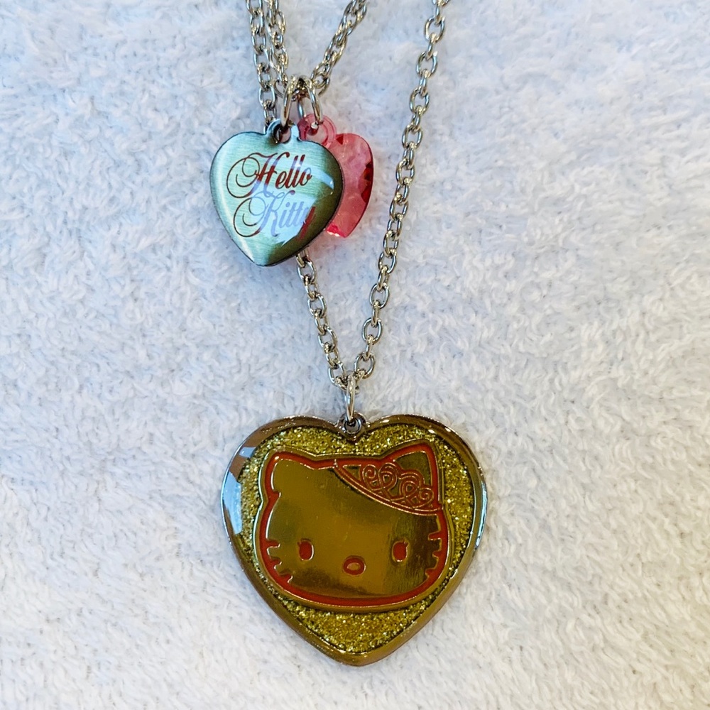 Hello Kitty Princess Heart Necklace